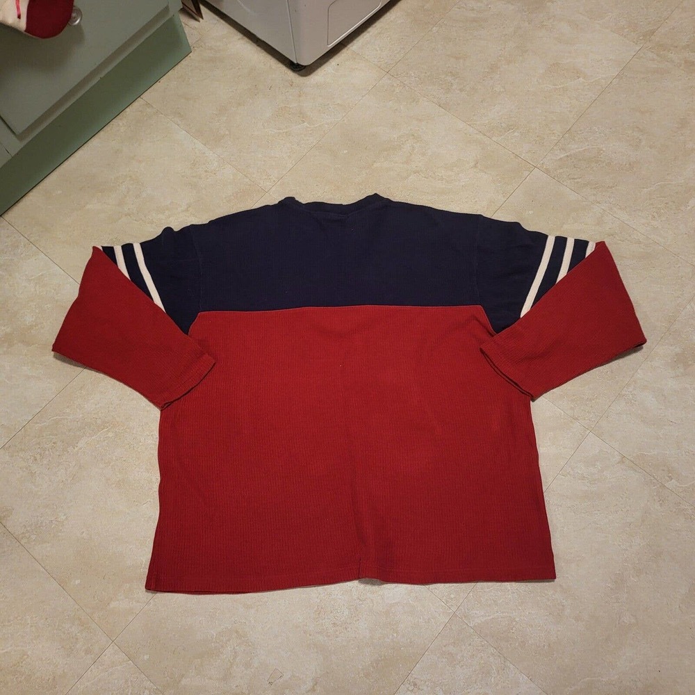 VTG Disney Store Mens L Large Mickey Mouse Ski‎ Lodge Embroidered Sweater - Picture 13 of 14